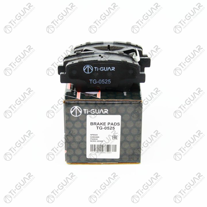 Тормозные колодки TG-0525/PN0538* Ti·GUAR Тормозные колодки TG-0525/PN0538* Ti·GUAR